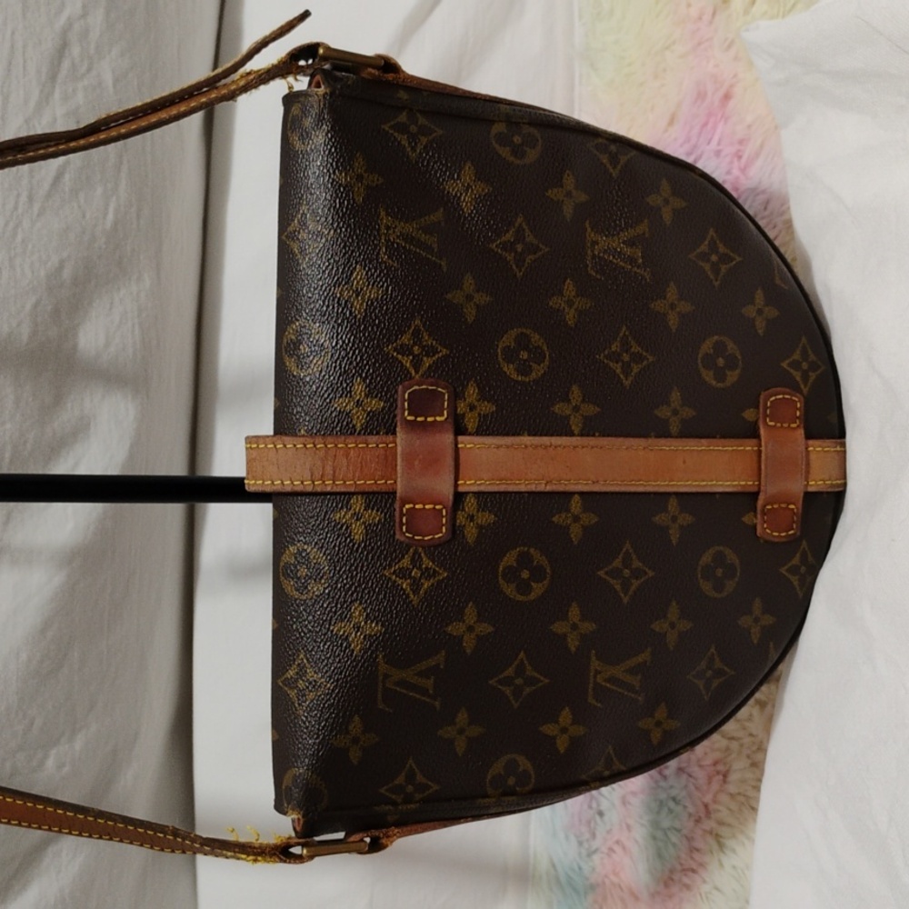 FIRM PRICE! 8903VI Authentic Louis Vuitton Chantilly Vintage Crossbody - Picture 3 of 16